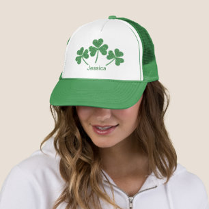 St. Patrick's Day Green Shamrock Vine Irish Party Trucker Hat