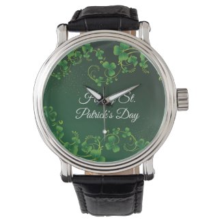 St. Patrick's Day Green Shamrock Vine Irish Party 