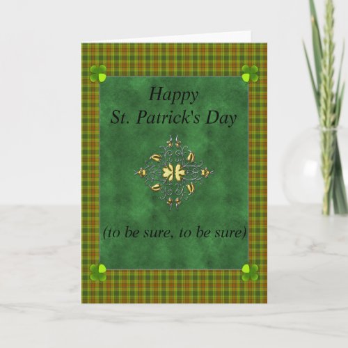 St Patricks Day Greeting Card