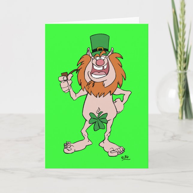 St_Patrick's Day greeting card (Front)