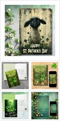 Custom St. Patrick's Day Greeting Cards