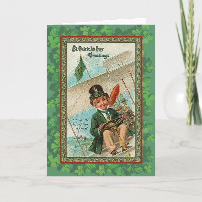 St. Patrick's Day Greeting Cards and Postcards (Front)