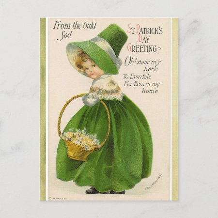 St. Patrick's Day Greeting Postcard