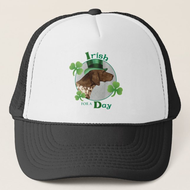 St. Patrick's Day GSP Trucker Hat (Front)