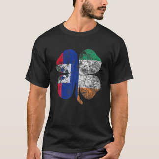 St Patricks Day Haiti Irish Shamrock Ireland Haiti T-Shirt