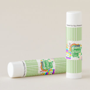 St. Patrick's Day Happy Birthday Lips Balm Lip Balm