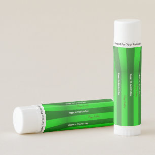 St. Patrick's Day Happy Birthday Lips Balm Lip Balm