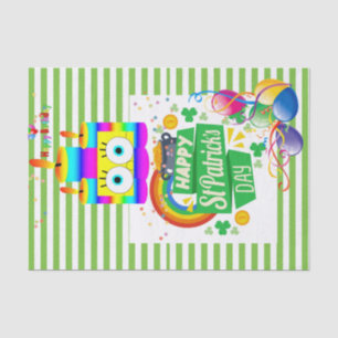 St. Patrick's Day Happy Birthday Tissue Paper