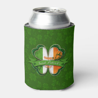 St. Patrick's Day - Happy St. Patrick's Day Can Cooler