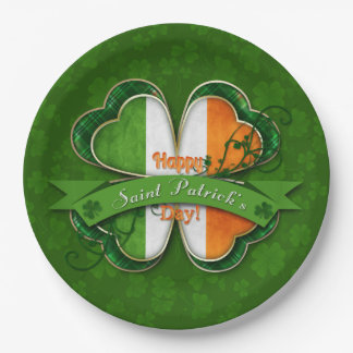 St. Patrick's Day - Happy St. Patrick's Day Paper Plates