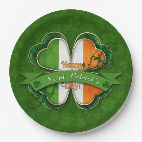 St Patricks Day _ Happy St Patricks Day Paper Plates