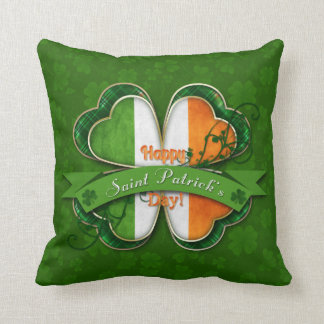 St. Patrick's Day - Happy St. Patrick's Day Throw Pillow