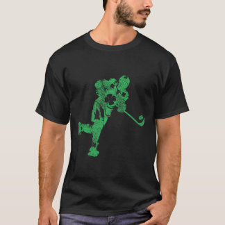 St Patrick's Day Hockey Irish Boys Saint Paddy's S T-Shirt