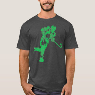 St Patricks Day Hockey Irish Boys Saint Paddys T-Shirt