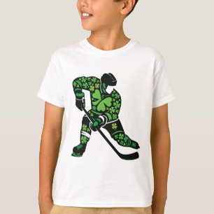 St Patricks Day Hockey Player - Shamrock Spirit Sp T-Shirt