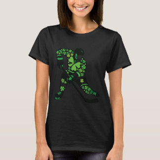 St Patricks Day Hockey Player - Shamrock Spirit Sp T-Shirt