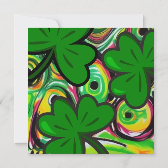 St. Patrick's Day Holiday Card (Front)