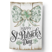 St. Patrick's Day House Flag