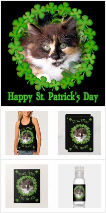 St.Patrick's Day Hug Me Kitten