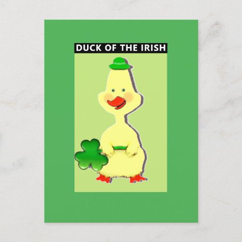 St Patricks Day Humor Holiday Postcard