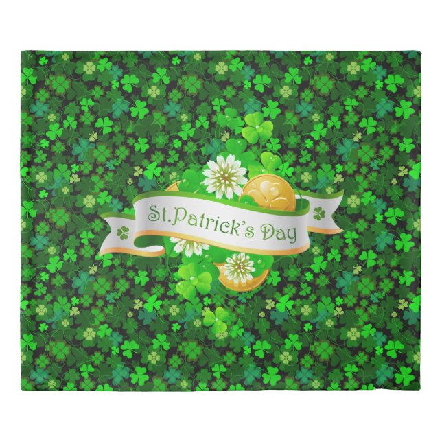 St.Patrick's Day Image Options Duvet Cover (Front)