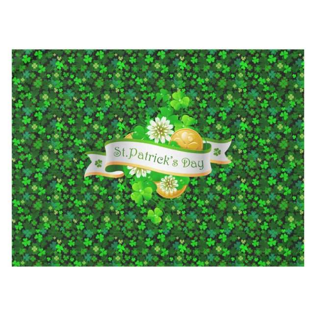 St.Patrick's Day Image Options Tablecloth (Front (Horizontal))