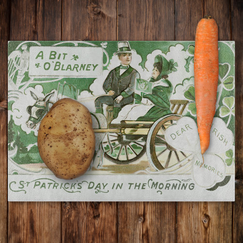 St. Patrick's Day In The Morning Cutting Board