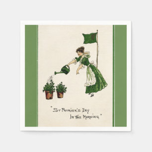 St. Patrick's Day in the Morning Paper Napkins