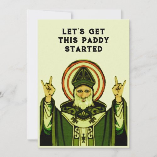 St Patricks Day Invitations