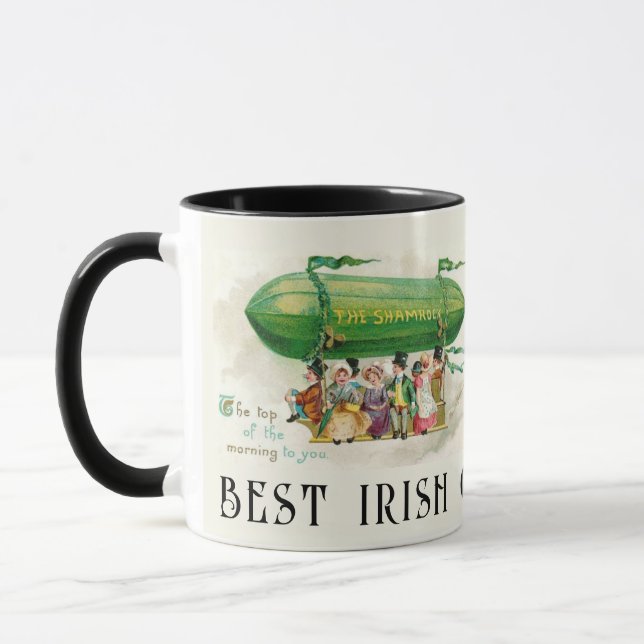 St. Patrick's Day Ireland Best Irish Great Grandpa Mug (Left)