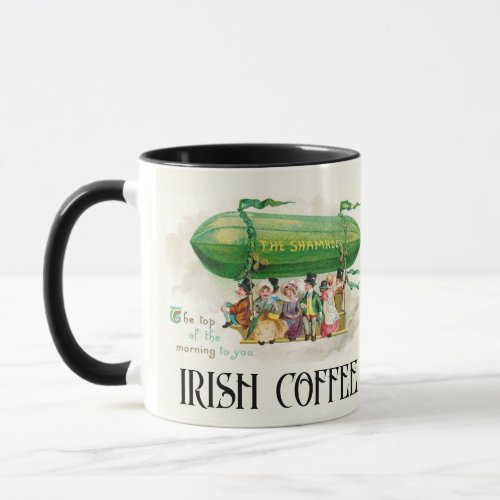 St Patricks Day Ireland Irish Coffee Colorful Fun Mug