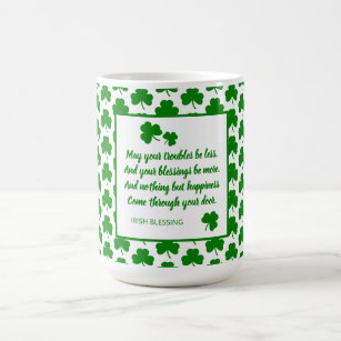 St. Patricks Day 3 Drink Minimum Funny Coffee Mug 