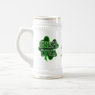 St. Patrick's Day Irish Diva Beer Stein