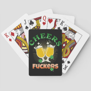 St Patricks Day Irish Drinkin Poker Cards