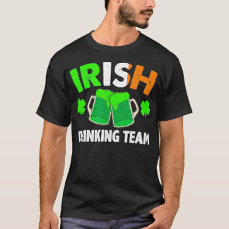 St Patricks Day IRISH DRINKING TEAM Ireland Flag T-Shirt