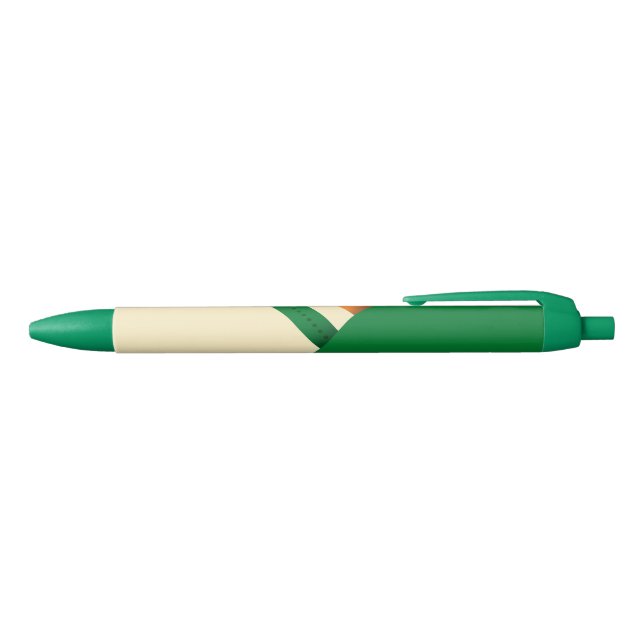 St Patrick's Day Irish Flag Shamrock Pen (Top)