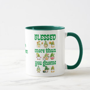 St Patrick's Day Irish Gnomes Mug