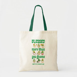 St Patrick's Day Irish Gnomes Tote Bag