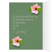 St. Patrick's Day Irish Greeting/Note Card (Inside (Left))