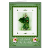 St. Patrick's Day Irish Greeting/Note Card (Front)