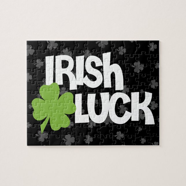 St. Patrick's Day Irish Luck Jigsaw Puzzle (Horizontal)