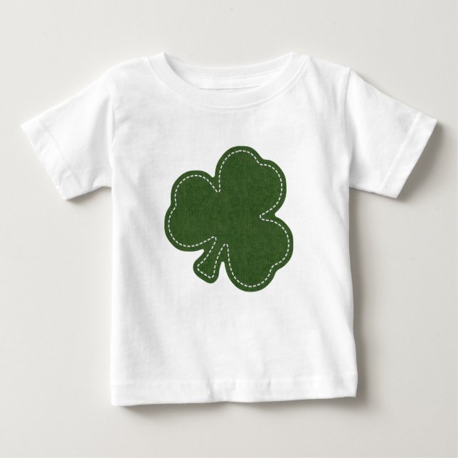 St Patrick's Day  Irish Shamrock Baby T-Shirt (Front)