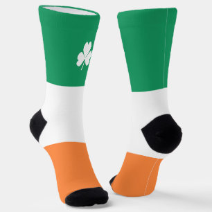 St Patricks Day Irish Shamrock Socks