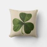 St Patrick&#39;s Day Irish Shamrock Throw Pillow at Zazzle