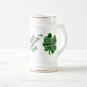 St. Patrick's Day Irish Stud Beer Stein