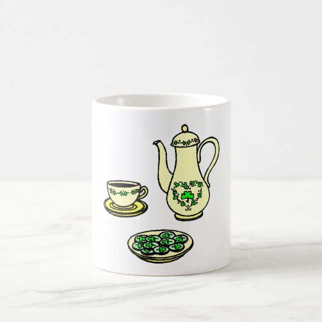 St. Patrick's Day Irish Tea Set Mug (Center)