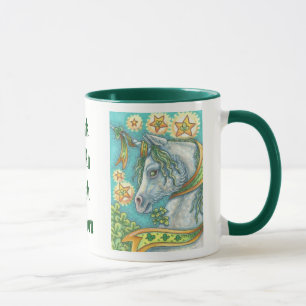 ST. PATRICK'S DAY IRISH UNICORN MUG *Customize