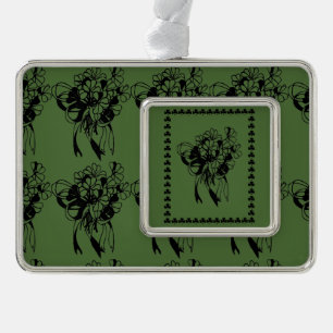 St. Patrick's Day Irish Wedding Shamrock Bouquet Ornament