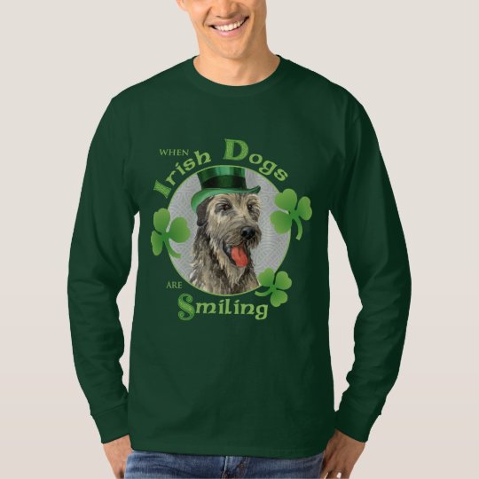 irish wolfhound t shirts