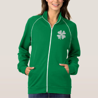 St Patrick's Day jacket for women | shamrock green